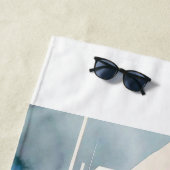 Abstracte geest strandlaken (In situ)