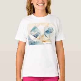 Abstracte geest t-shirt