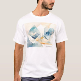 Abstracte geest t-shirt