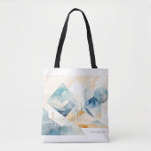 Abstracte geest tote bag (Voorkant)