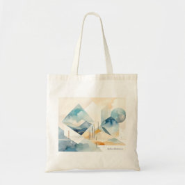 Abstracte geest tote bag