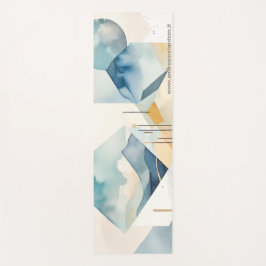 Abstracte geest yogamat