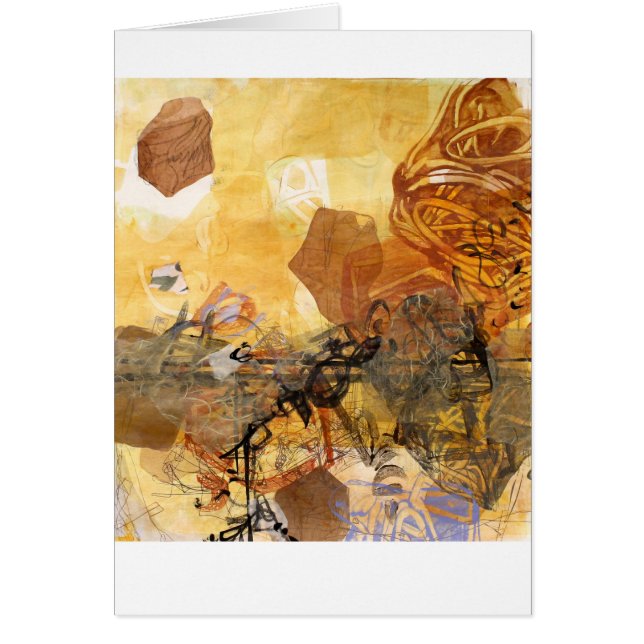 Abstracte gegevenspuls-kaart (Voorkant)