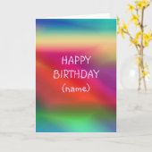 Abstracte gekleurde Kaart (Gele Bloem)