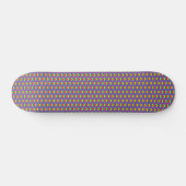 Abstracte gekleurde vormen persoonlijk skateboard (Horizontaal)