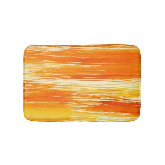 Abstracte gele achtergrond vanaf waterverf badmat (Voorkant)