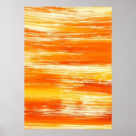 Abstracte gele achtergrond vanaf waterverf poster (Voorkant)