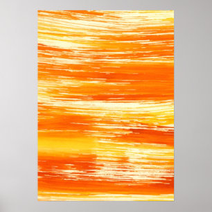 Abstracte gele achtergrond vanaf waterverf poster