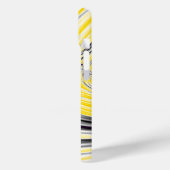 Abstracte gele fractale kunst Case-Mate iPhone case (Achterkant / Links)