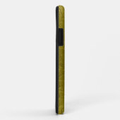 Abstracte gele groene metalen kunst Case-Mate iPhone case (Achterkant/rechts)