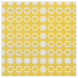 Abstracte Gele Kubus Vierkante Stof