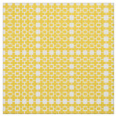 Abstracte Gele Kubus Vierkante Stof (Swatch)