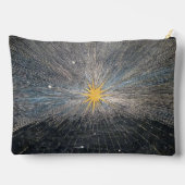 Abstracte Gele Steruitbarsting Mystieke Hemelse Ko Etui (Achterkant)