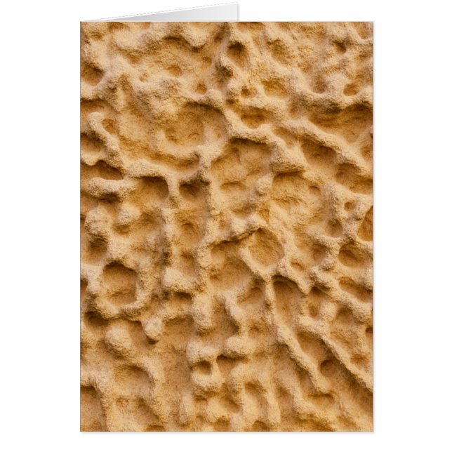 Abstracte gele zandsteen (Voorkant)