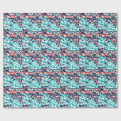 Abstracte gemarmerde papieren kunstachtergrond cadeaupapier (Vlak)