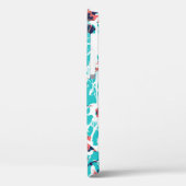 Abstracte gemarmerde papieren kunstachtergrond Case-Mate iPhone case (Achterkant / Links)