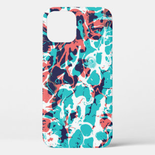 Abstracte gemarmerde papieren kunstachtergrond Case-Mate iPhone case