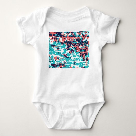 Abstracte gemarmerde papieren kunstachtergrond romper (Voorkant)