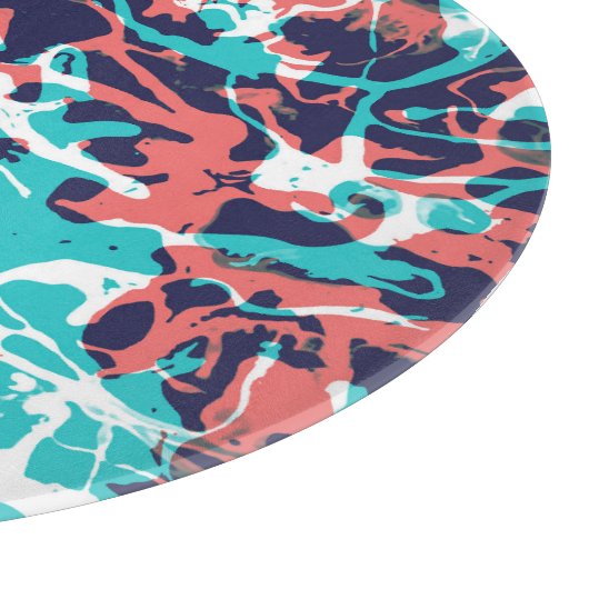 Abstracte gemarmerde papieren kunstachtergrond snijplank (Hoek)