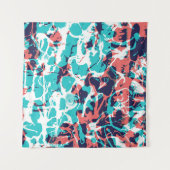 Abstracte gemarmerde papieren kunstachtergrond wandkleed (Voorkant (horizontaal))