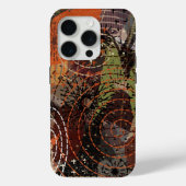 Abstracte Gemengde Media Aardse Herfstkleuren Case-Mate iPhone Case (Achterkant)