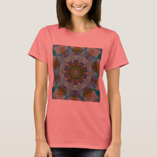 Abstracte Gemengde Media twee T-shirt