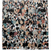 Abstracte gemottled Camo Douchegordijn (Voorkant)