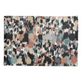 Abstracte gemottled Camo Kussensloop (Achterkant-Links)