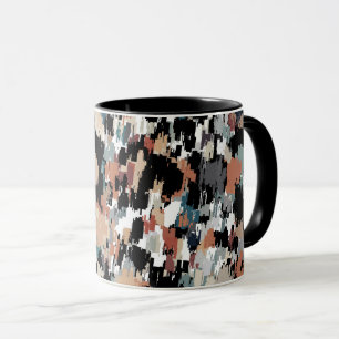 Abstracte gemottled Camo Mok