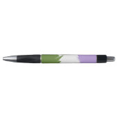 Abstracte Genderqueer Pride Flag Pen (Voorkant)