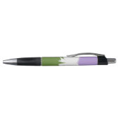 Abstracte Genderqueer Pride Flag Pen (Bovenkant)
