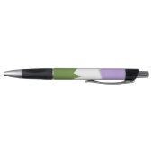 Abstracte Genderqueer Pride Flag Pen (Bodem)