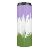 Abstracte Genderqueer Pride Flag Thermosbeker (Achterkant)