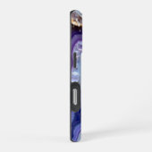 Abstracte Geode Flow met goud iPhone Hoesje (Rechterkant)