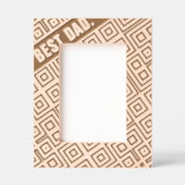 Abstracte Geometric Modern Cool Fun Custom Beste P Gegraveerde Lijstjes (Voorkant)