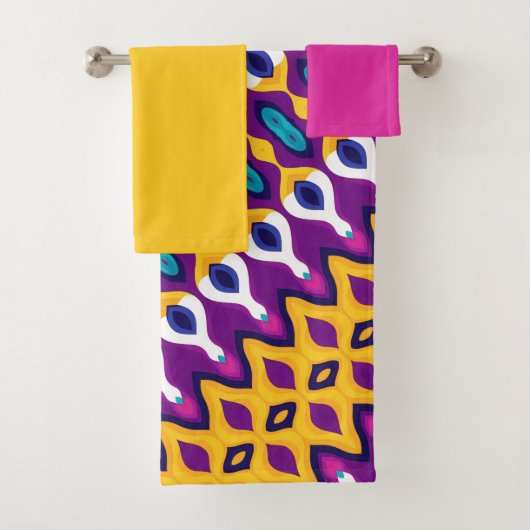 Abstracte geometrie bad handdoek (Insitu)