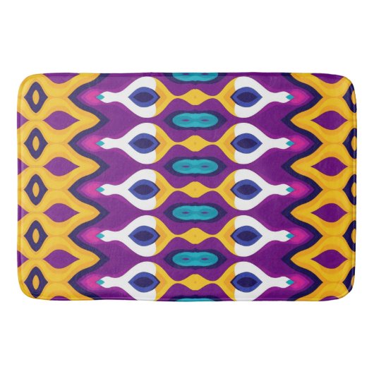 Abstracte geometrie badmat (Voorkant)