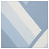 Abstracte geometrie, blauw en gebroken wit 2 stof (Swatch)