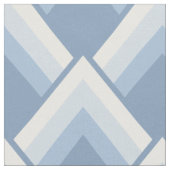 Abstracte geometrie, blauw en gebroken wit stof (Close Up)