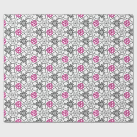 Abstracte geometrie cadeaupapier (Vlak)