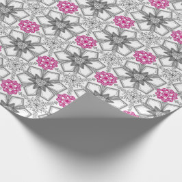 Abstracte geometrie cadeaupapier