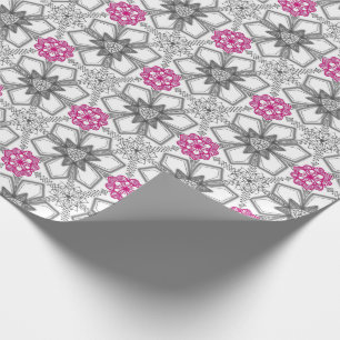 Abstracte geometrie cadeaupapier