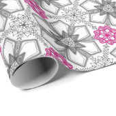 Abstracte geometrie cadeaupapier (Rol Hoek)