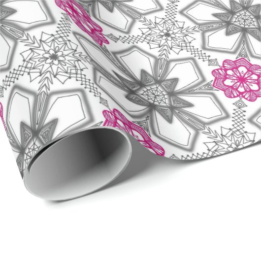 Abstracte geometrie cadeaupapier (Rol Hoek)