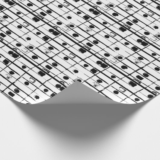 abstracte geometrie cadeaupapier (Hoek)