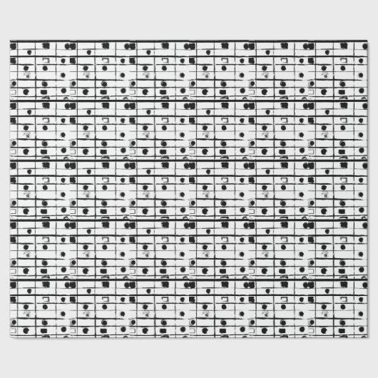 abstracte geometrie cadeaupapier (Zoom)