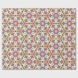 Abstracte geometrie cadeaupapier