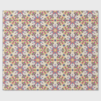 Abstracte geometrie cadeaupapier