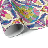 Abstracte geometrie cadeaupapier (Rol Hoek)