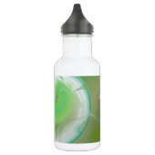 Abstracte geometrie groen gemaakt door Tutti Waterfles (Links)